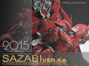 Infinite Dimension Sazabi Conversion Kit 01