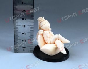 UC Cute Char Aznable Figure Resin Kit 01