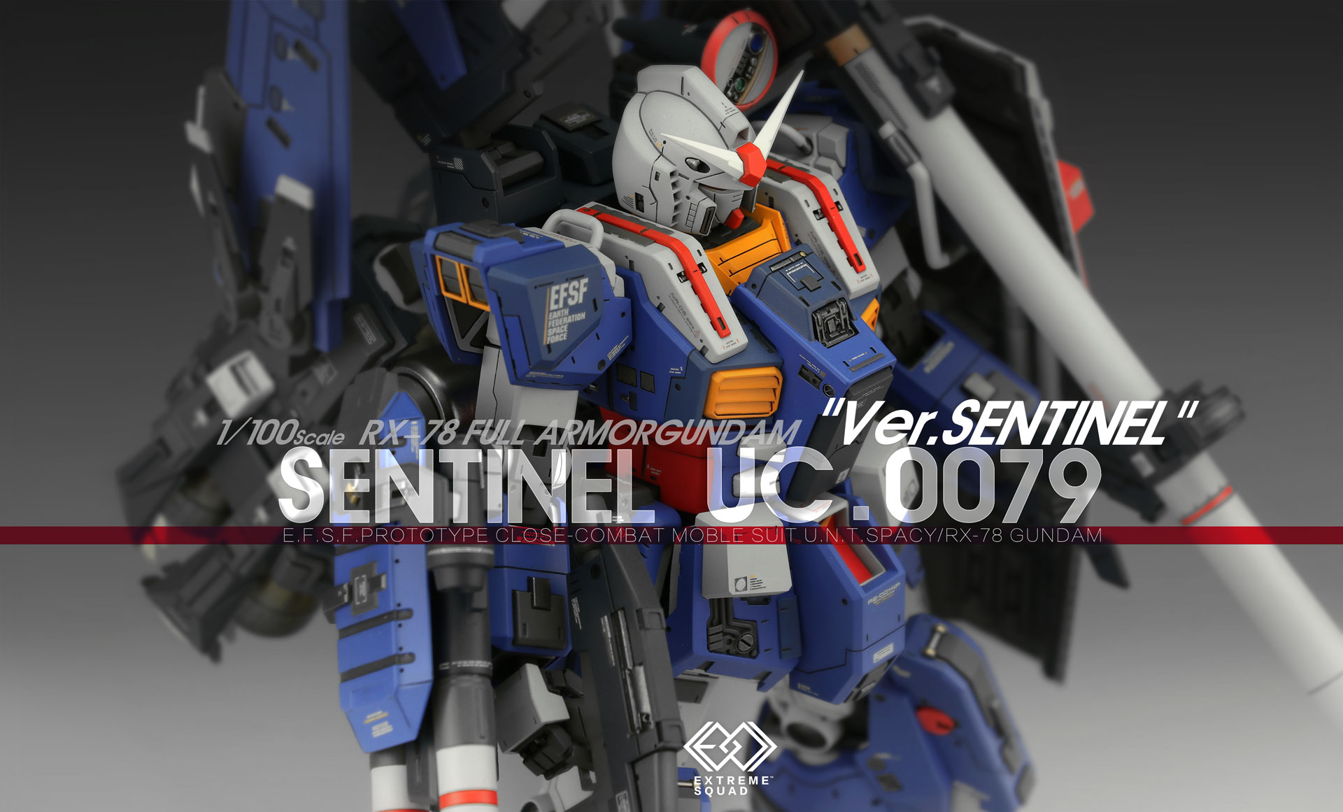 Extreme Squad C3 2017 1100 FA RX78 Gundam Full Resin Kit 01