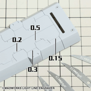 Madworks Chisel Light Edition 0.15 / 2 / 3 / 5mm