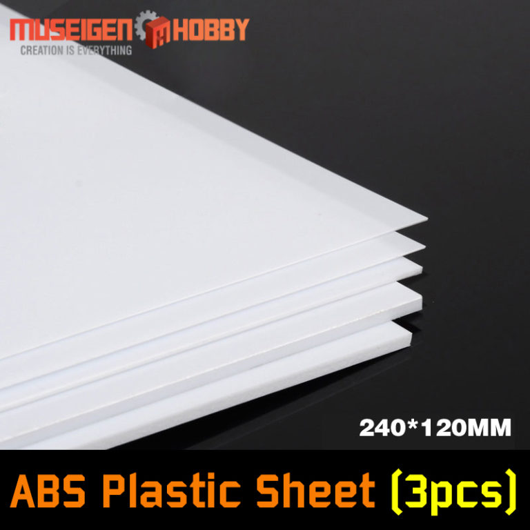 ABS Plastic Sheet [Pla-Plate] White | Materials