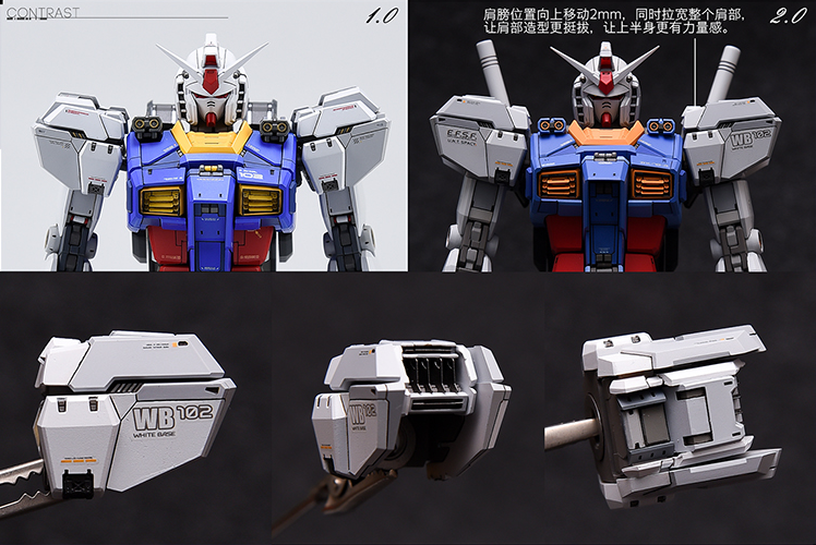 Infinite Dimension 1:100 RX78 ver.The Origin 2.0 Conversion Kit