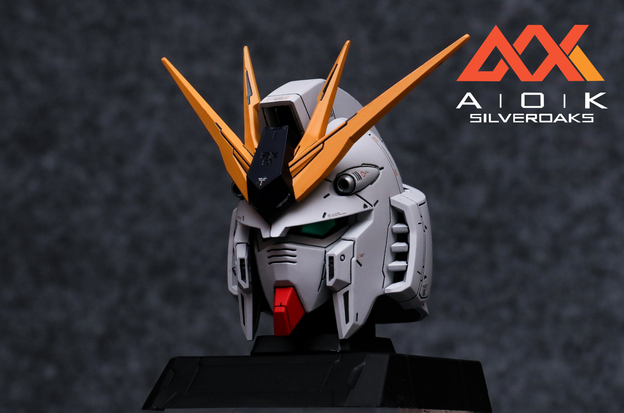 Silveroaks 1/35 RX-93 v & RX-93-V2 Hi-v Gundam Head Bust Full Resin Kit (Deluxe Edition)