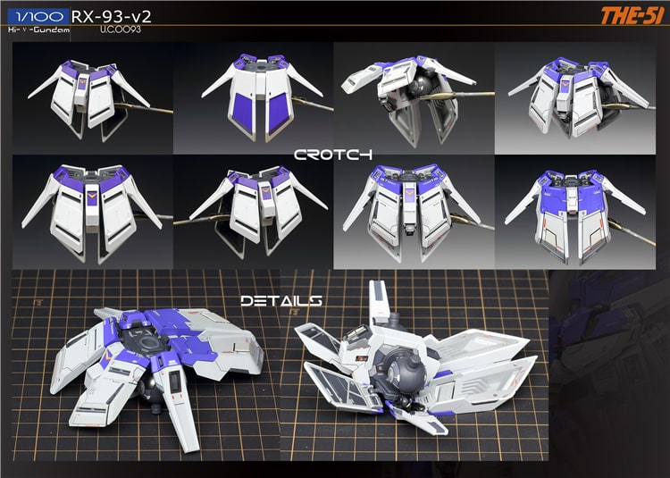 The51 1:100 RX-93-v2 Hi-Nu Conversion Kit