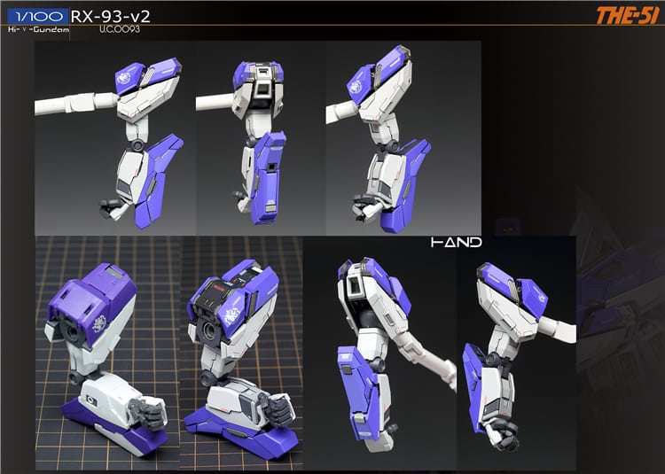 The51 1:100 RX-93-v2 Hi-Nu Conversion Kit