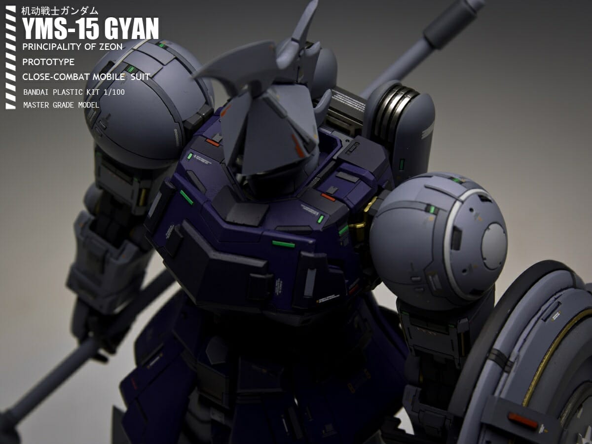 Industriac Gear 1:100 YMS-15 Gyan Conversion Kit