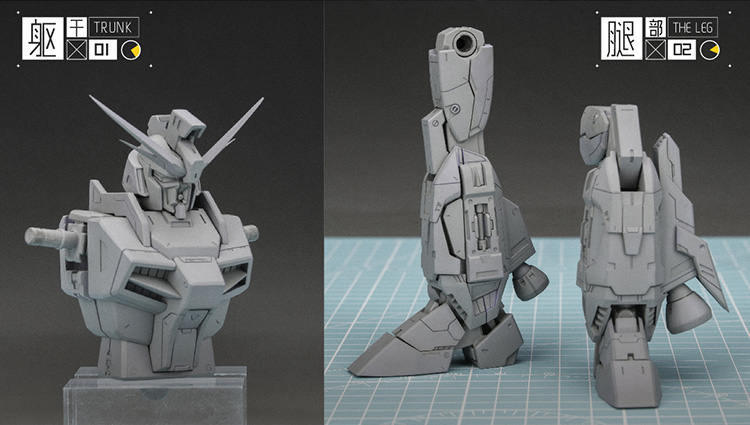 Artisan Club 1:100 Raider Gundam Conversion Kit