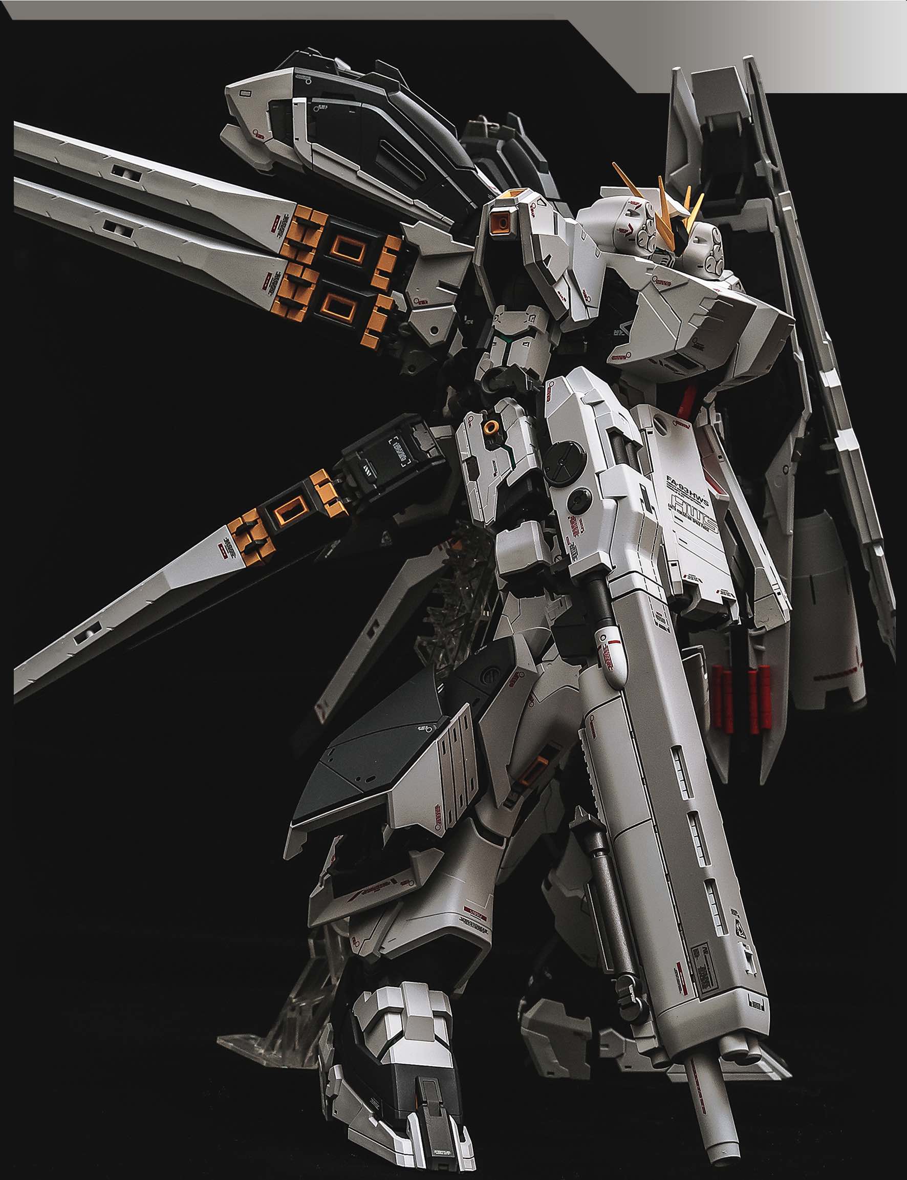 Rage Nucleon 1/100 RX93 v Gundam ver.Ka High Mobility Backpack
