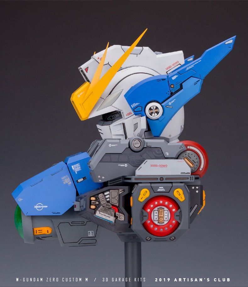 gundam wing zero head