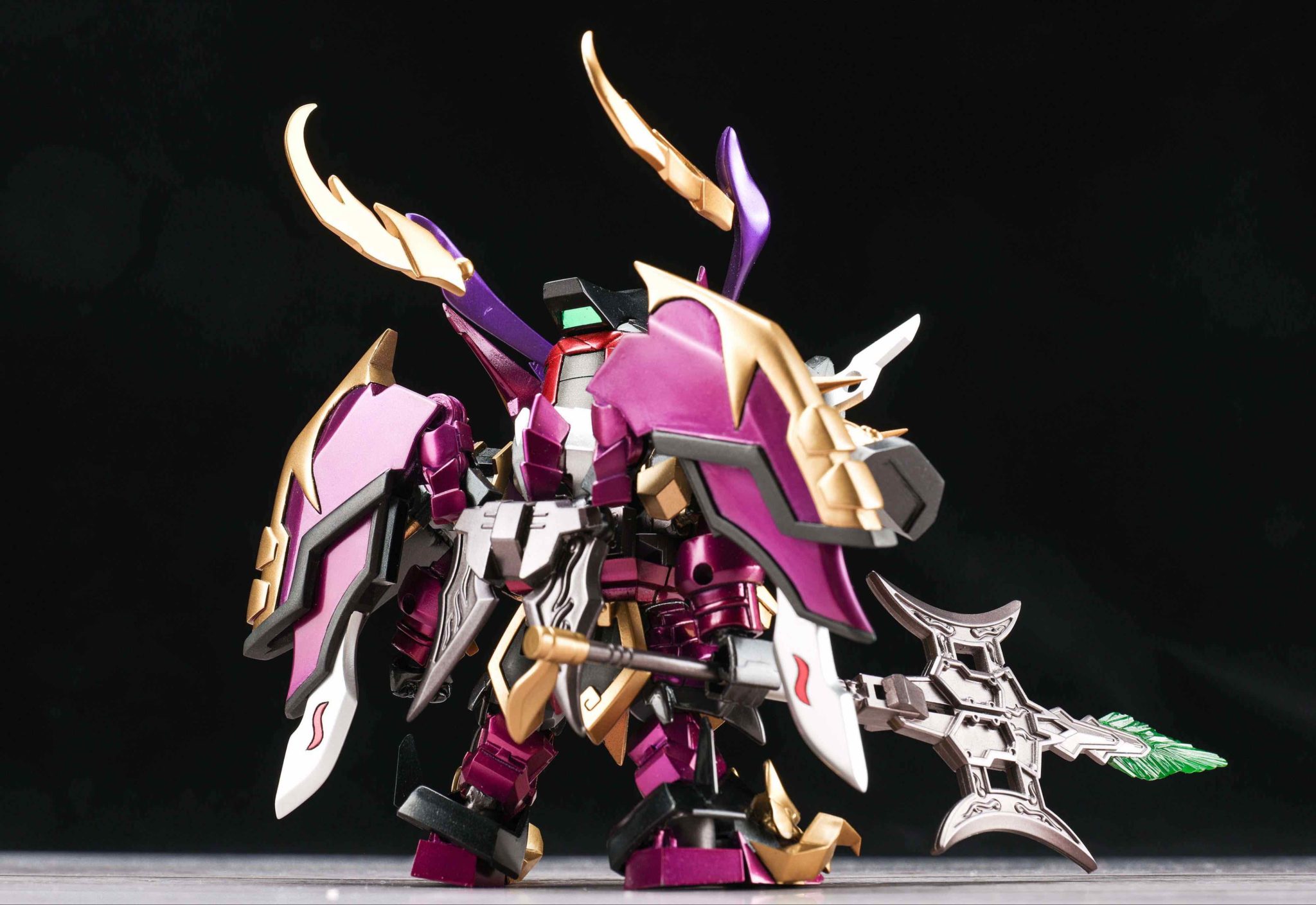 Silveroaks SD Sangoku Lu Bu Gundam Epyon Full Resin Kit