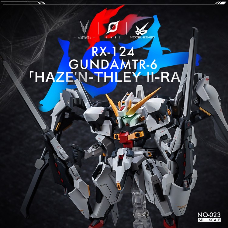 Model Bingo SD RX-124 Gundam TR-6 Hyzenthlay II Rah Full Resin Kit