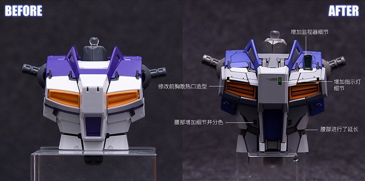 Fortune Meow's 1:100 RX-93-v2 Hi-v Gundam ver.Ka Conversion Kit