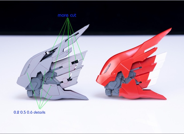 Trouble Toys 1100 MSN 06S Sinanju Conversion Kit 16