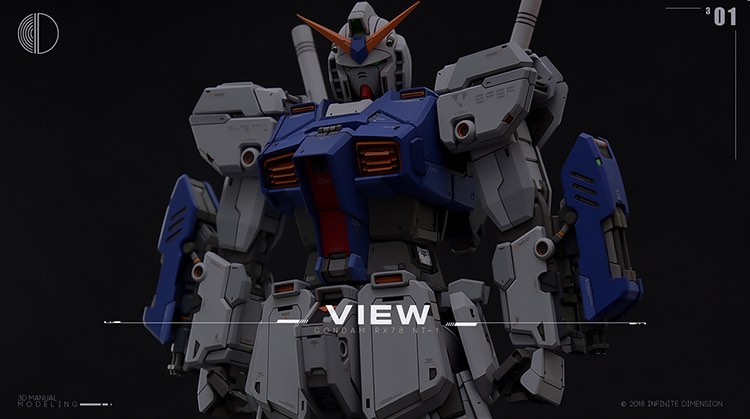 Infinite Dimension 1:100 NT-1 Gundam Conversion Kit