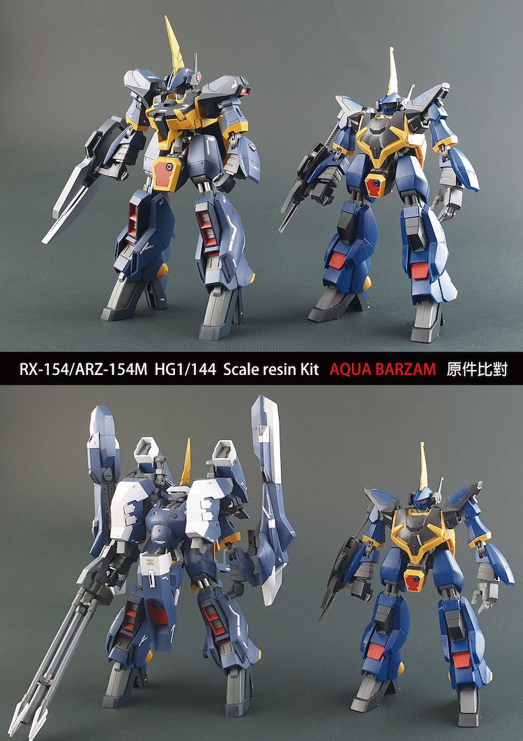 Madworks 1/144 ARZ54M Aqua Barzam Conversion Kit