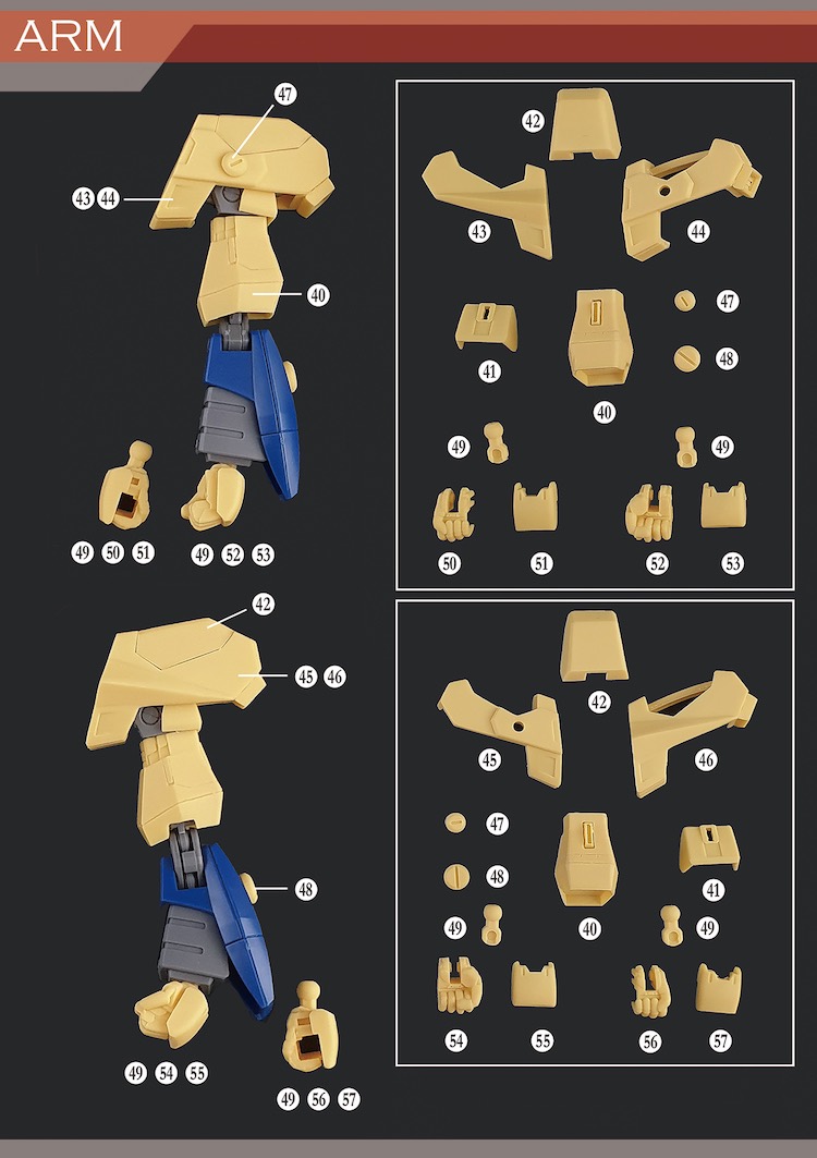 Madworks 1/144 ARZ54M Aqua Barzam Conversion Kit