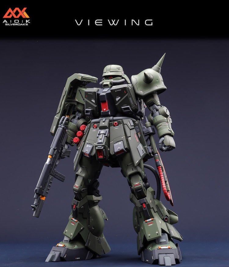 Silveroaks RE 1:100 Zaku II FZ Conversion Kit ver.IG Conversion Kit