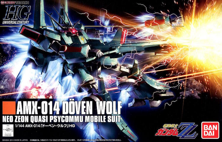 Bandai HG 1:144 Doven Wolf Plastic Kit