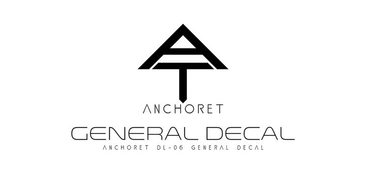 AnchoreT Studio DL-06 General Water-Sliced Decals Limited Edition (Pink)