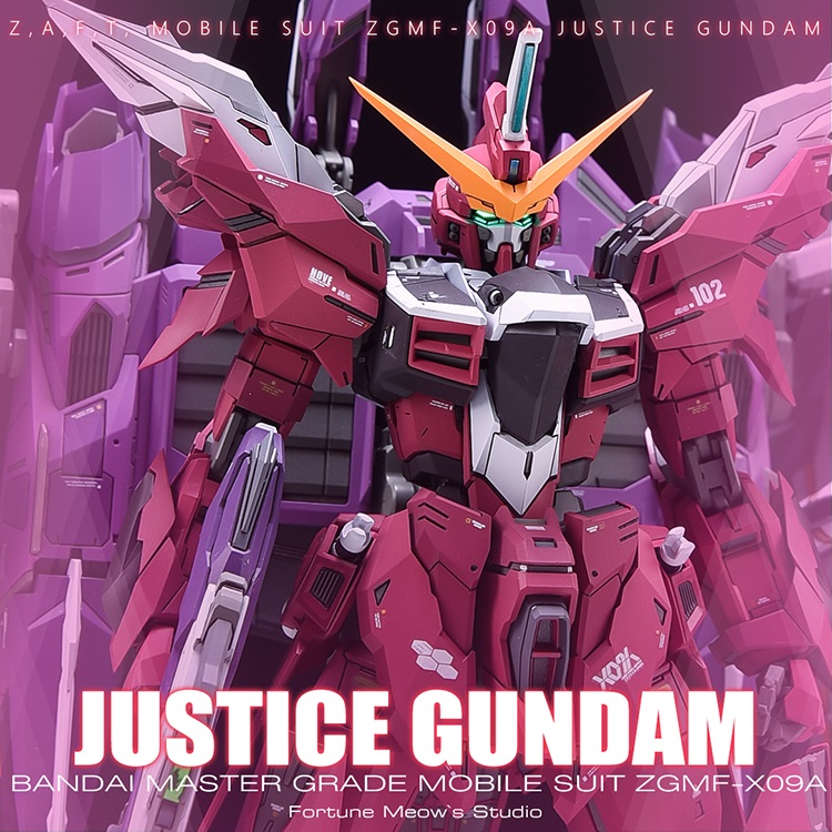 Fortune Meow's 1/100 Justice Gundam Conversion Kit