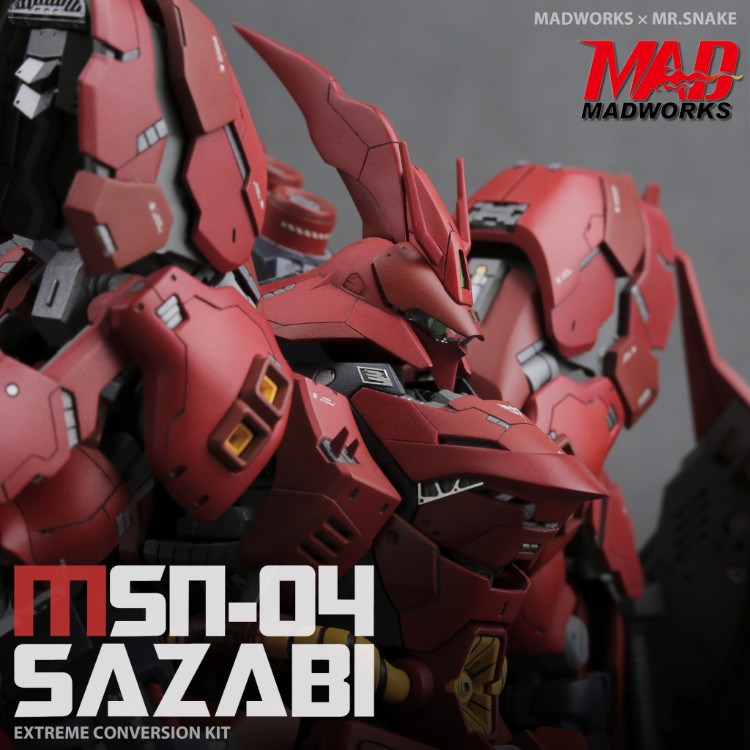 Madworks 1/144 RG Sazabi Conversion Kit (Collector Set)