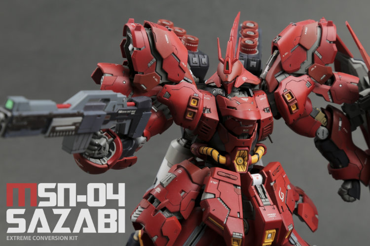 Madworks RG Sazabi Conversion Kit Collector Set 23