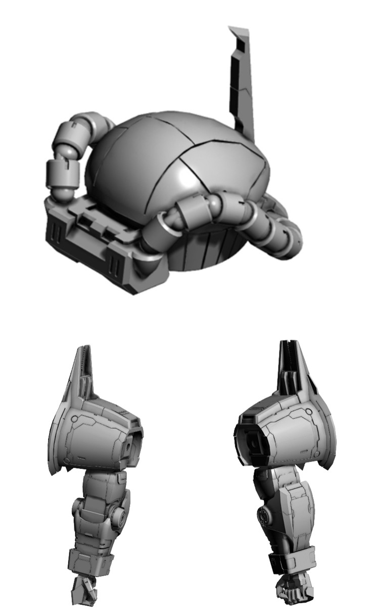 SH Studio 1/60 PG Gouf Flight Type Conversion Kit