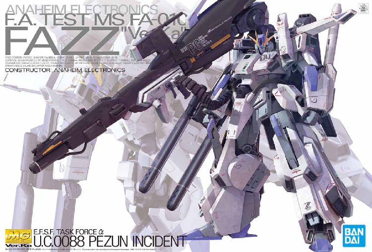 Bandai MG FAZZ Ver.Ka Plastic Kit