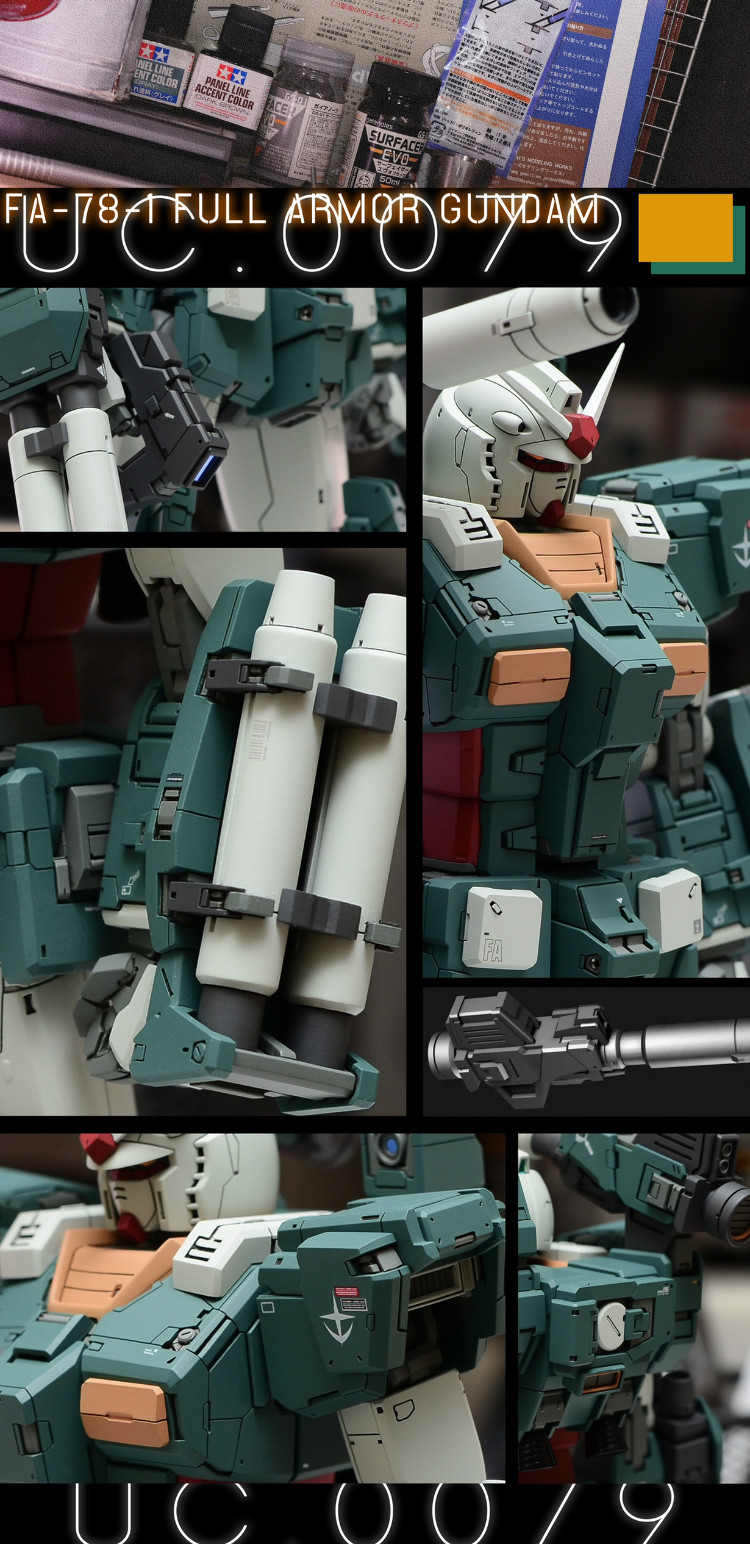 Lemon Model Studio MG FA-78 Full Armor Gundam Conversion Ki