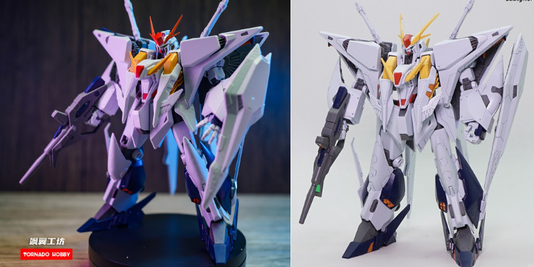 Tornado Hobby 1/144 RX105 Xi Gundam Head 3D Printing Kit