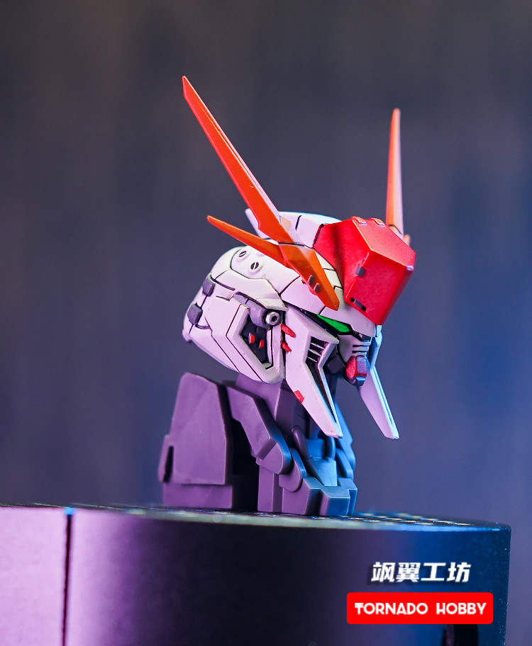 Tornado Hobby HG RX105 Xi Gundam Head 3D Printing Kit