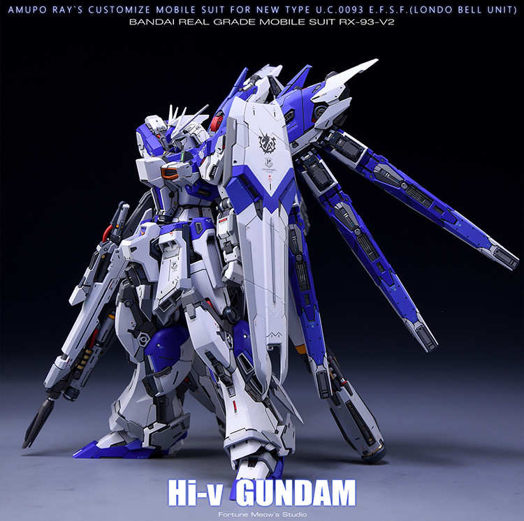 Fortune Meow's RG Hi-v Gundam Conversion Kit