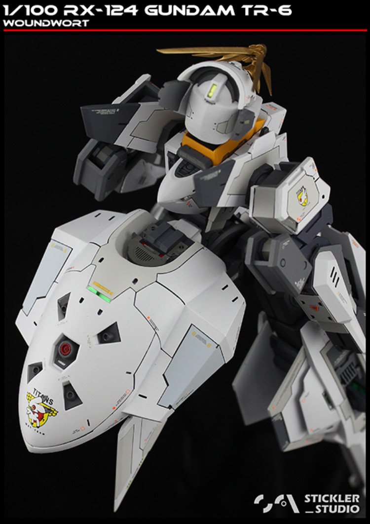 Stickler Studio 1/100 RX-124 Gundam TR-6 Woundwort Full Resin Kit