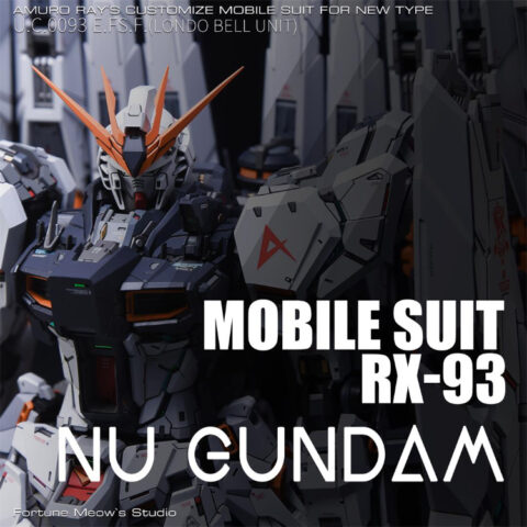 Fortune Meow's 1/100 RX93 Nu Gundam ver.KA Conversion Kit