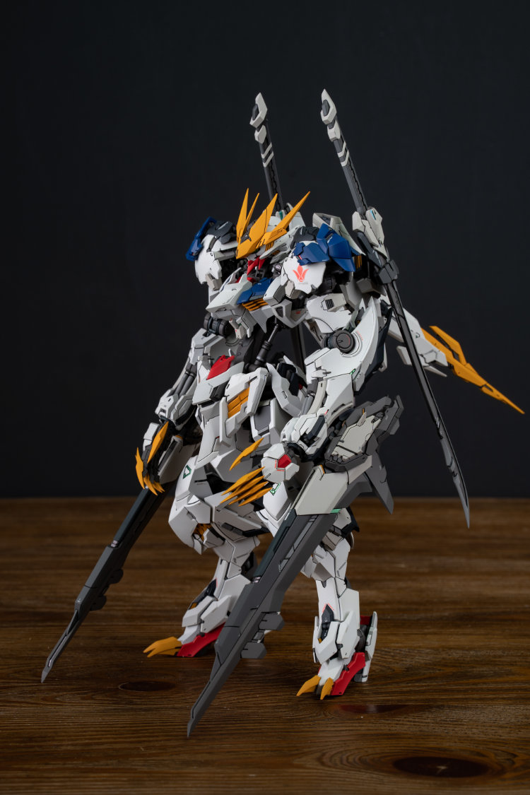 LabZero 1 100 Gundam Barbatos Lupus Rex Conversion Kit 2.0 53