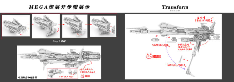 GHS 1-100 Mega Bazooka Launcher Full Resin Ki