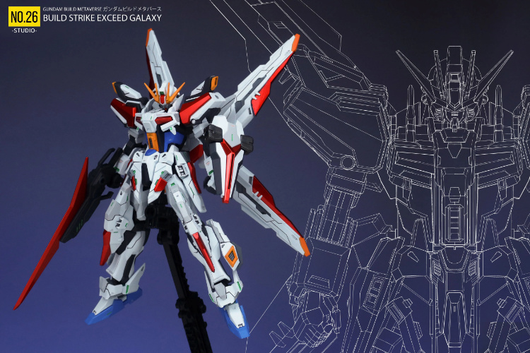 No.26 Studio 1/144 Build Strike Exceed Galaxy Conversion Kit