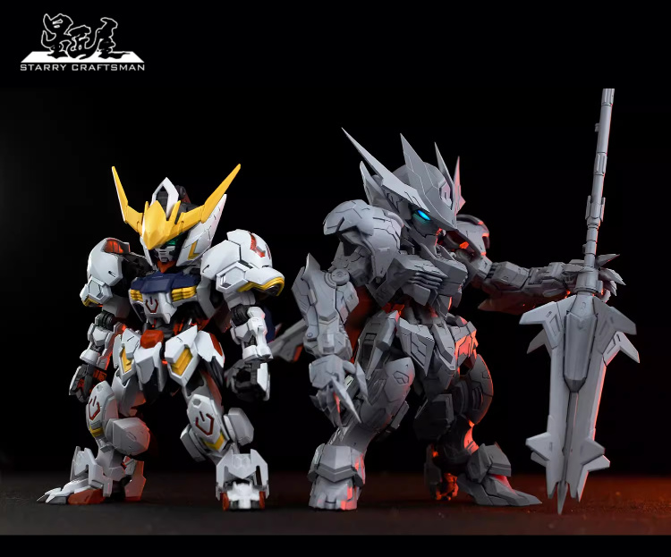 SC Studio MGSD Gundam Barbatos Lupus REX Conversion Kit 06