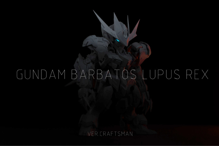 SC Studio MGSD Gundam Barbatos Lupus REX Conversion Kit 07