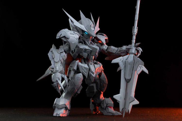 SC Studio MGSD Gundam Barbatos Lupus REX Conversion Kit 13