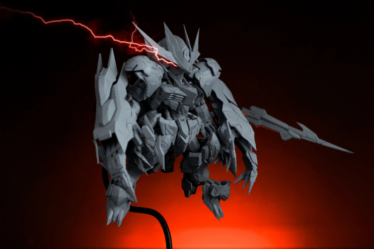 SC Studio MGSD Gundam Barbatos Lupus REX Conversion Kit 16