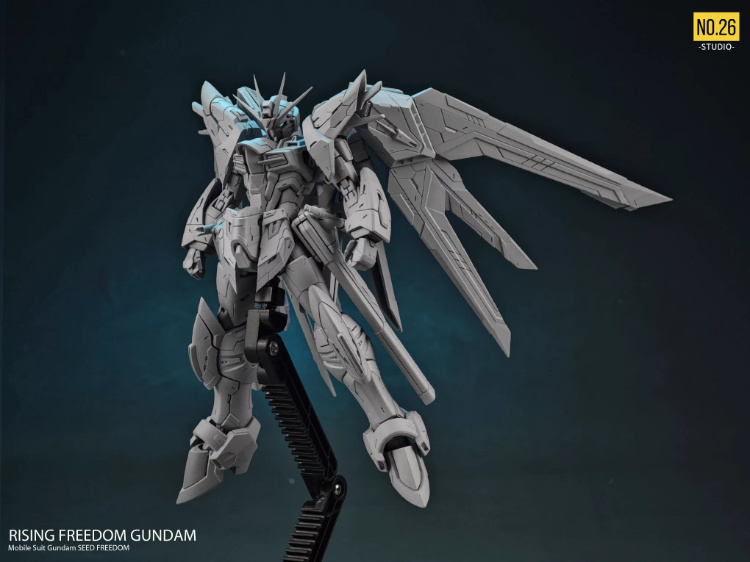 No.26 Studio 1 144 Rising Freedom Gundam Conversion Kit 02