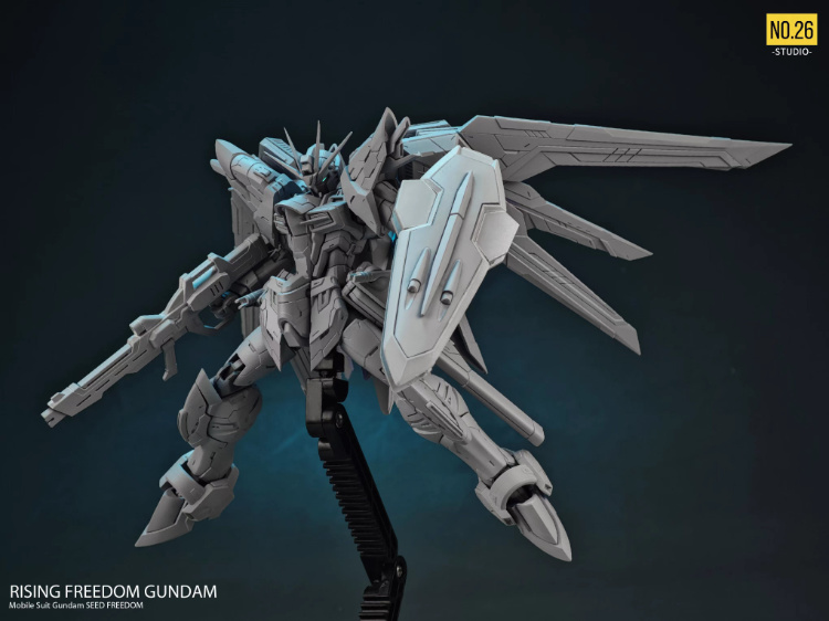 No.26 Studio 1 144 Rising Freedom Gundam Conversion Kit 05