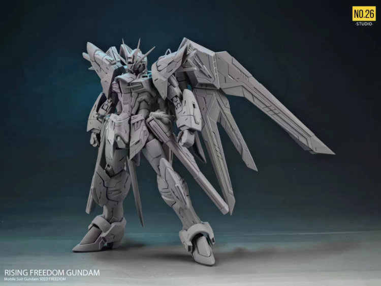 No.26 Studio 1 144 Rising Freedom Gundam Conversion Kit 06