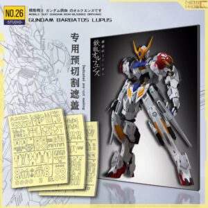 New.C Pro Precut Masking Tape For No.26 Studio HG Gundam Barbatos Lupus Set